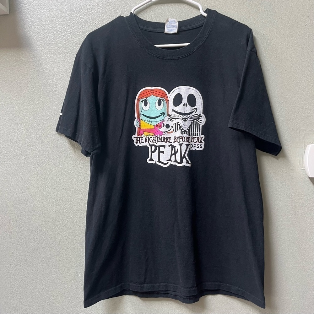 The Night Before Christmas Men’s black short sleeve graphic T-shirt